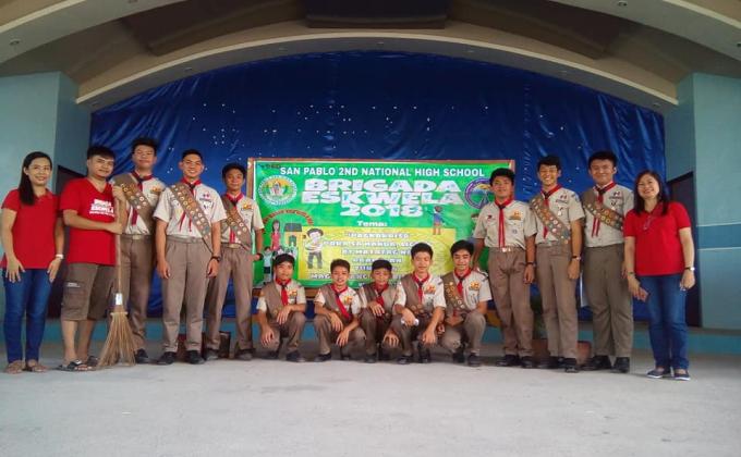 Scouts Support Brigada Eskwela 2018