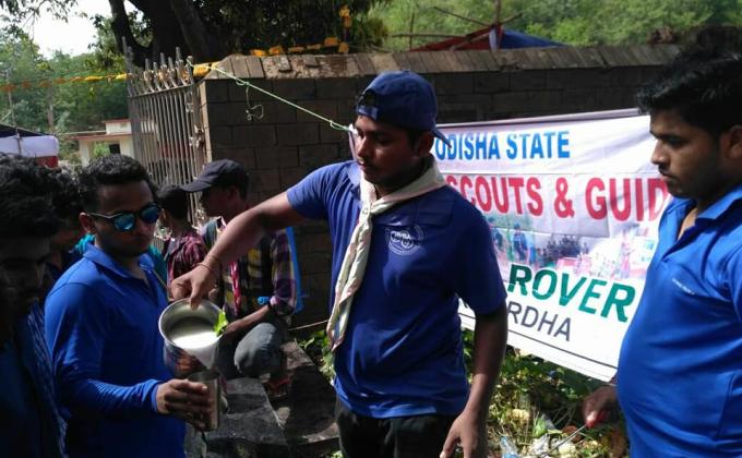 SERVICE CAMP at KHURDA