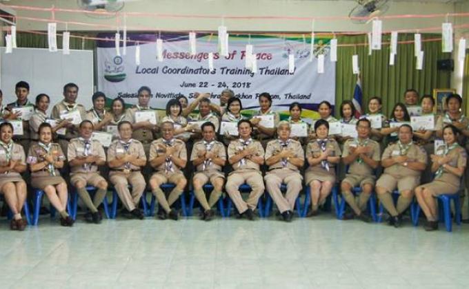 Messengers of Peace Local Coordinators Training, Thailand. 2018