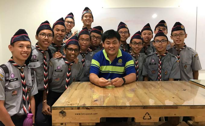 Latih Jawatankuasa Baru Kumpulan Pengakap GeorgeTown (Selatan) Ke-21 SMJK Heng Ee