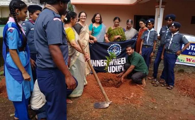 Vanamahosav celebratcelebrations @ Bharat  Scouts and guides district office kadiyali,  Udupi, Karnataka India ...