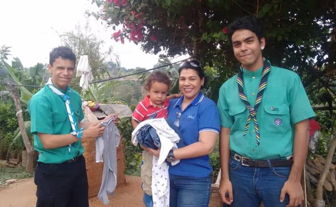 Una ayuda agradable para una comunidad agradable