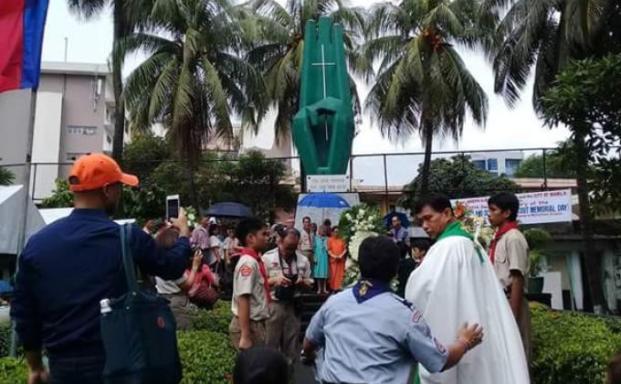 Brighton Venturer Scouts goes to Alaala Museleo, North Cementery