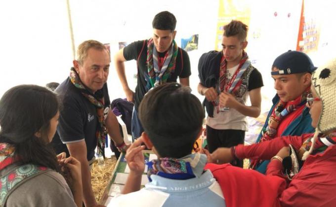 Stand Mundo Mejor en Moot Scout 2019