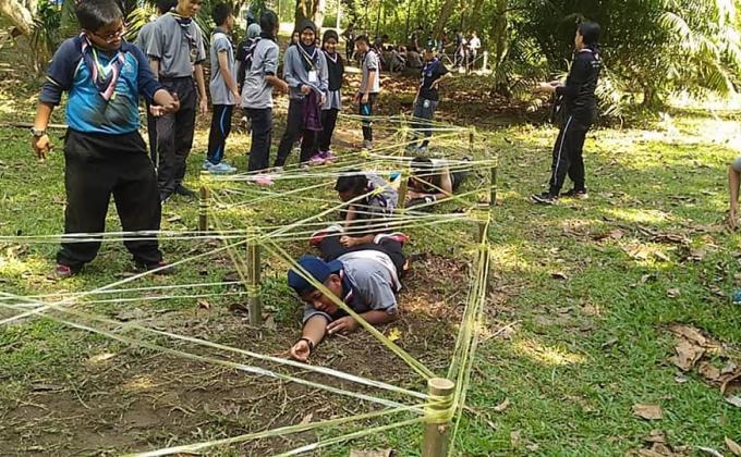 Labuan Sertai Perkhemahan Di Bawah Bayu Pantai Barat Selatan Sabah