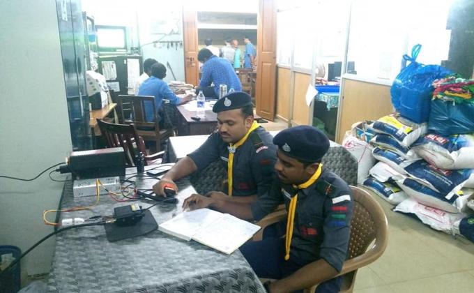 Emergency rescue &  radio service during flood