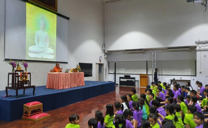 Organize Fathers Day activity - Dhamma Talk by monk