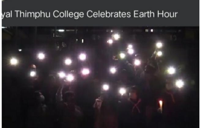 Earth hour marked 