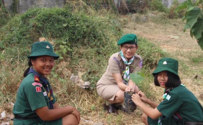 กิจกรรมฝึกอบรมลูกเสือผู้นำสันติภาพ