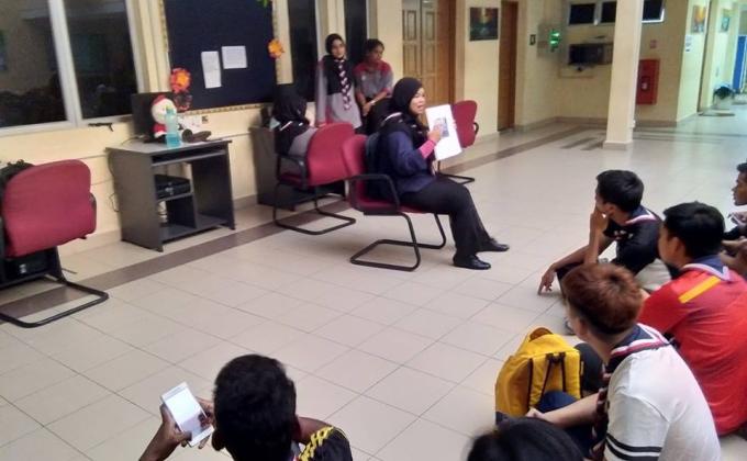 Latihan Berjalan Kaki : Kem Lencana Pengembaraan 1000 KM