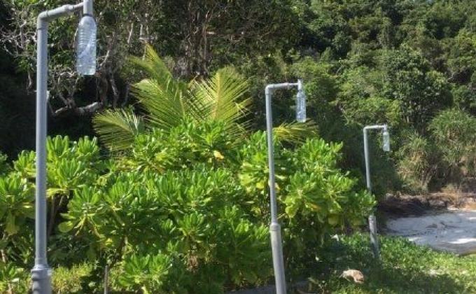  Assembling Solar Street Light Lamp at Kg Nelayan Vietnam, Bidong