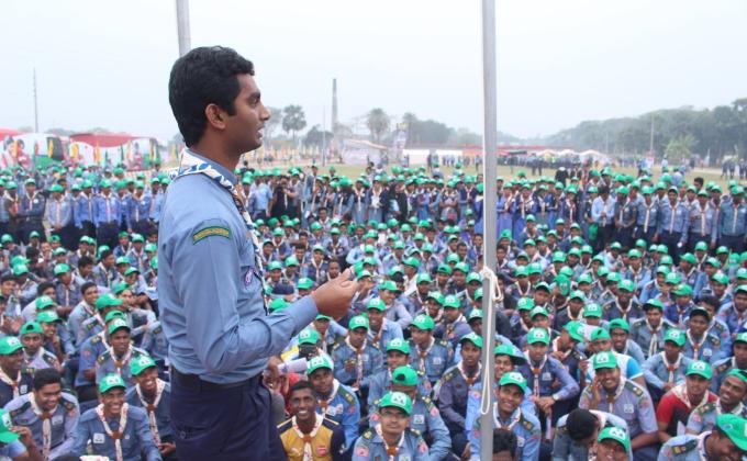 Career Planning (যাবো বহুদূর) in 11th National Rover Moot 2017, Gopalganj, Bangladesh