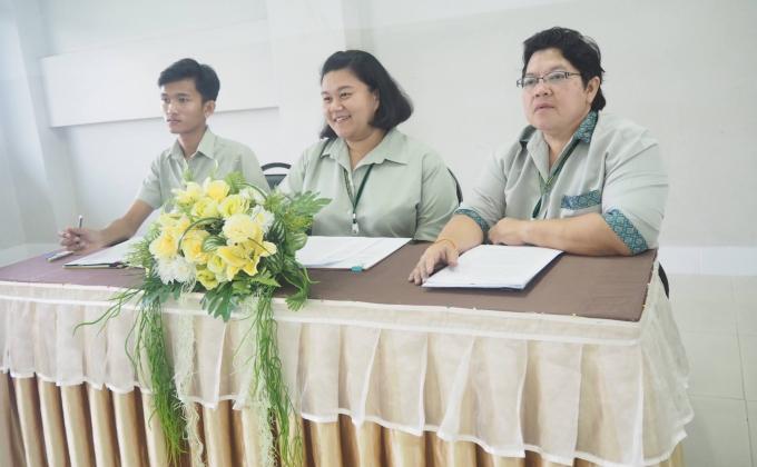 การแข่งขันทักษะวิชาชีพ รายการแข่งขัน : กล่าวสุนทรพจน์ภาษาไทยและภาษาอังกฤษ