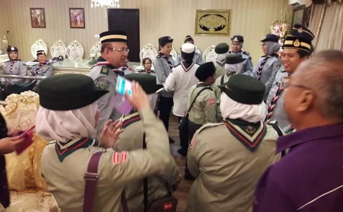 Pengakap Labuan & Brunei Eratkan Silaturrahim