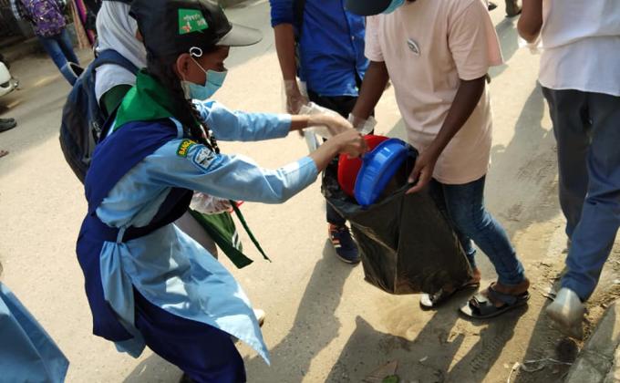 পরিষ্কার পরিচ্ছন্নতা কাযক্রম ২০১৮ 