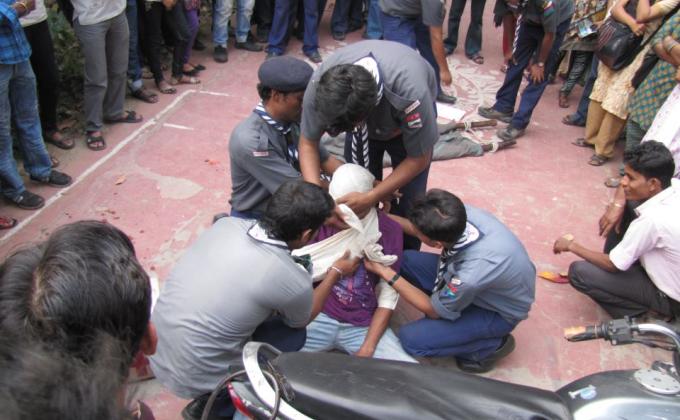 FIRE SAFETY and FIRST AID TRAINING FOR LOCAL YOUTH