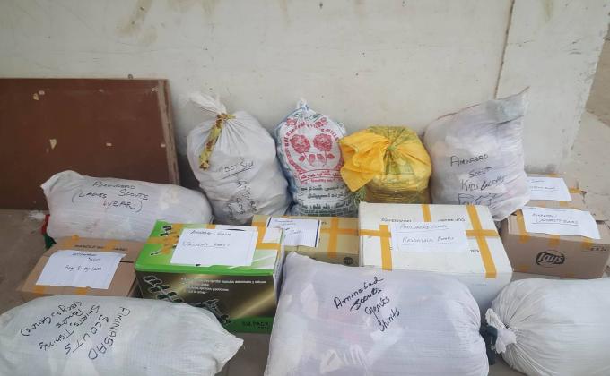 Distribution Of Clothes, Toys, Books And Other Useful Material