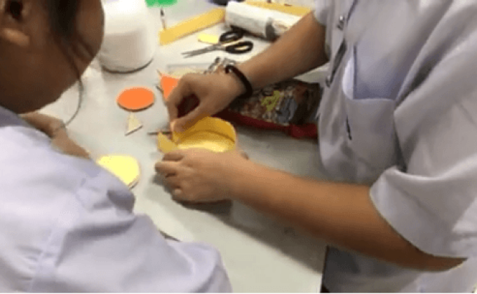 กิจกรรมบูรณาการความรู้และรายได้เพื่อน้องครั้งที่ 4