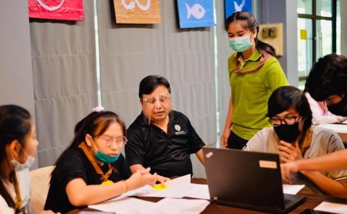 เข้าค่ายงานโครงการนวัตกรรม