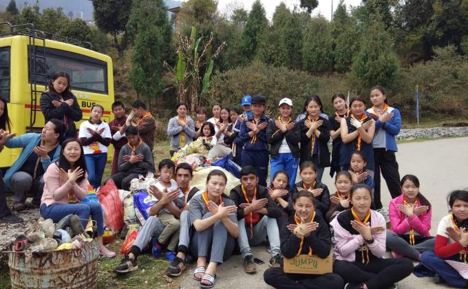 Cleaning Campaign by Scouts 