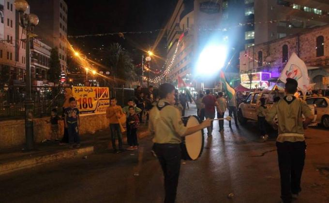 كشافة نادي جبل النار تستقبل عيد الفطر السعيد