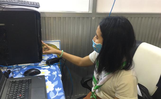 จิตอาสา ปิดคอมพิวเตอร์เพื่อช่วยประหยัดพลังงาน