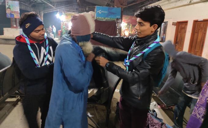 শীতবস্ত্র বিতরণ