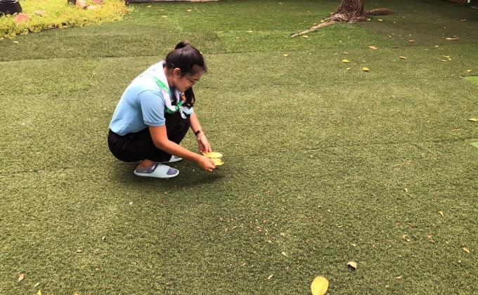 จิตอาสาเก็บขยะ