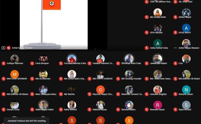 Online crew meeting 