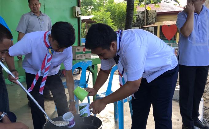 Feeding Program in Juan P. Guadiz Elementary School
