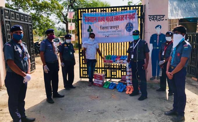 Charan Paduka Campaign for laborers