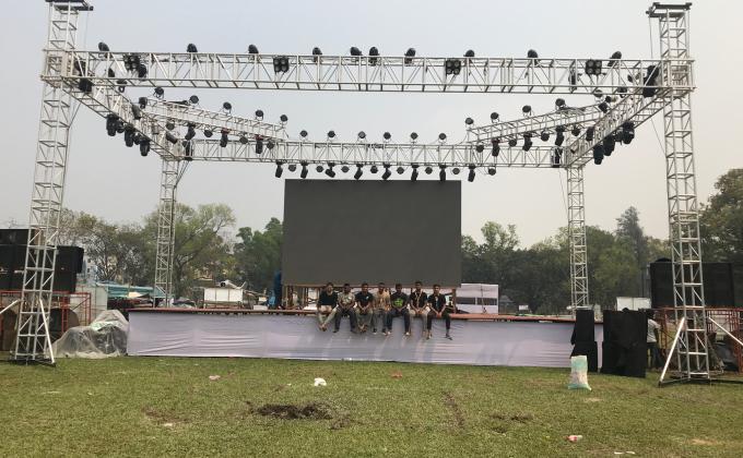 Central Events at 10th Bangladesh National and 3rd SAANSO Scout Jamboree