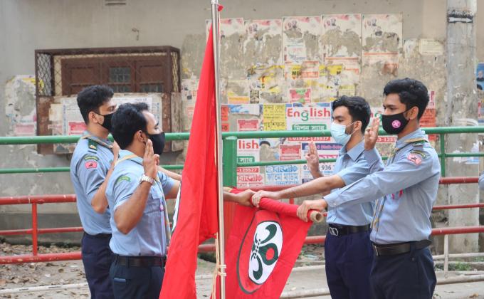 Investiture Ceremony - 2021 of Crystal Open Scouts