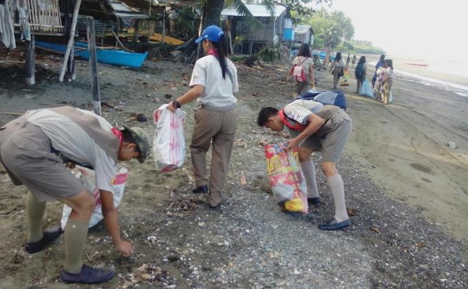 Boy Scouts of the Philippines- Misamis Oriental Council Supports 2018 International Coastal Clean Up