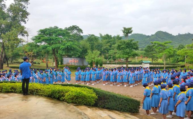 ค่ายพักแรมเนตรนารี และสมาชิกยุวกาชาด โรงเรียนสิรินธรราชวิทยาลัย ปีการศึกษา 2562