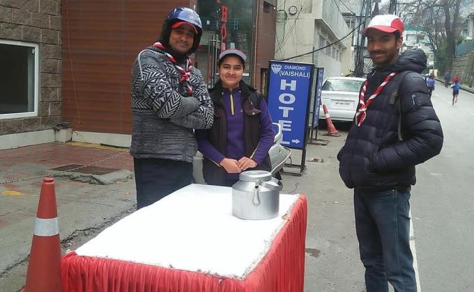 Water Service During Marathon 