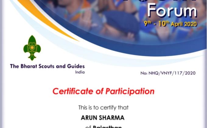 VIRTUAL NATIONAL YOUTH FORUM(9-10 April 2020)