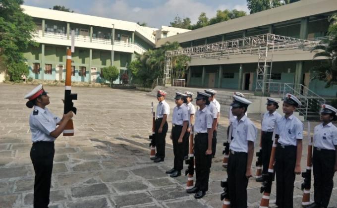 SEA SCOUTS RIFLE DRILL