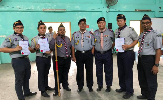 Kursus Penarafan Pengakap Raja Zon Tengah 2018