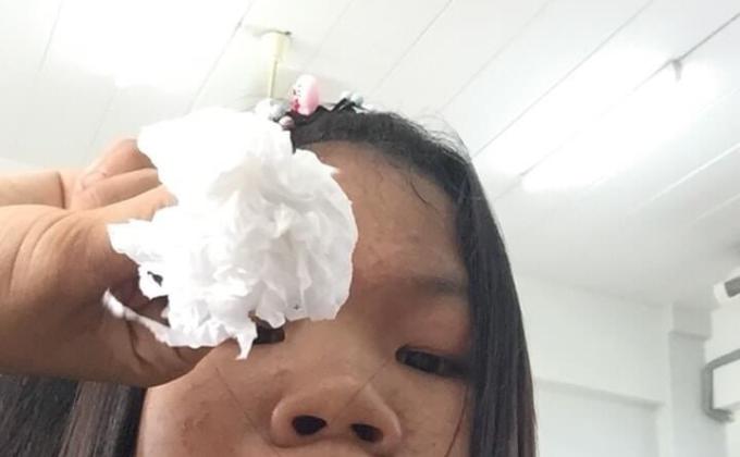 ทำดอกมะลิด้วยกระดาษทิชช