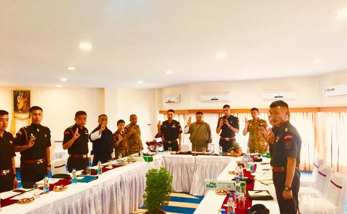 Bhutan Scouts conduct its 5th Community Based Training for 17 Armed Force Personnel” 