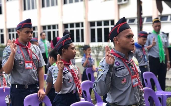 Celoteh si kecil manja Pengakap Khas Kinabatangan-2019