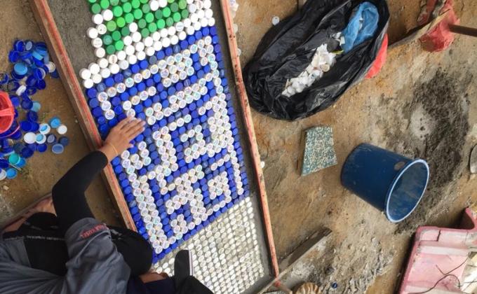 Reuse, Recycle Garden Project (SWA Voluntary Service); Construction Day