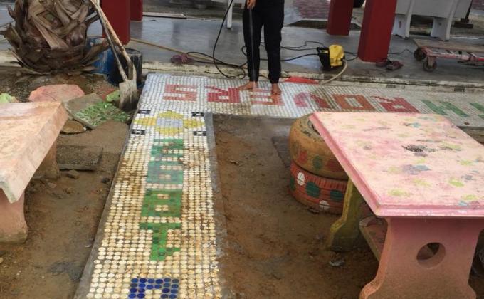 Reuse, Recycle Garden Project (SWA Voluntary Service); Waterjetting, Painting and Decorating