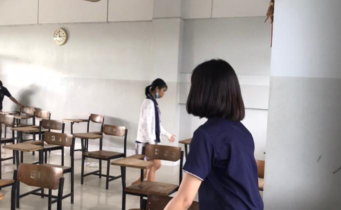 กิจกรรมทำความสะอาดห้องเรียน