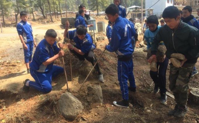 Ground work of SCOUT DEN preparation