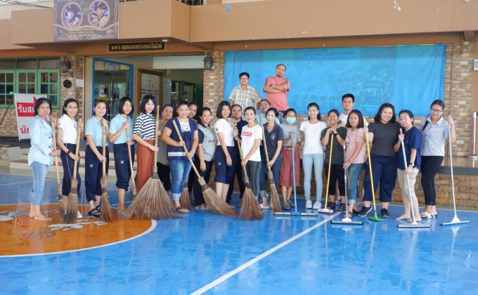 จิตอาสาทำความสะอาด ต้านไวนีส