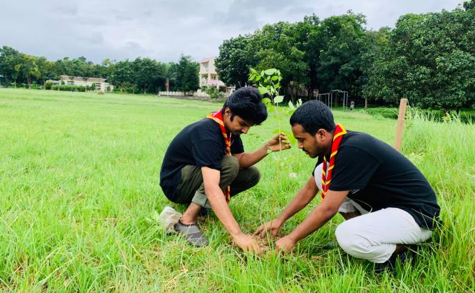 Tree Plantation at Regional Scout Training Center, Roverpolli, Gazipur (Phase 01)