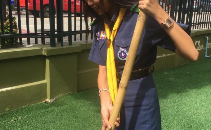 จิตอาสากวาดขยะ