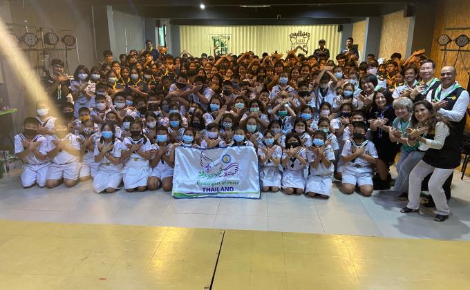 จิตอาสาถ่ายภาพรวมงานวันสันติภาพสากล 2020